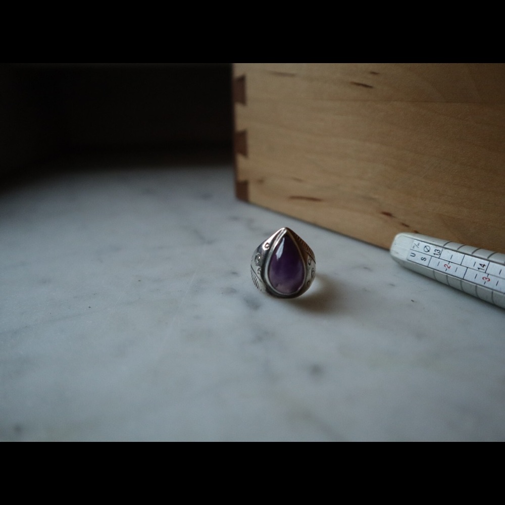 Beautiful amethyst ring